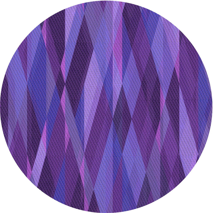 Square Machine Washable Transitional Purple Rug in a Living Room, wshpat1509pur