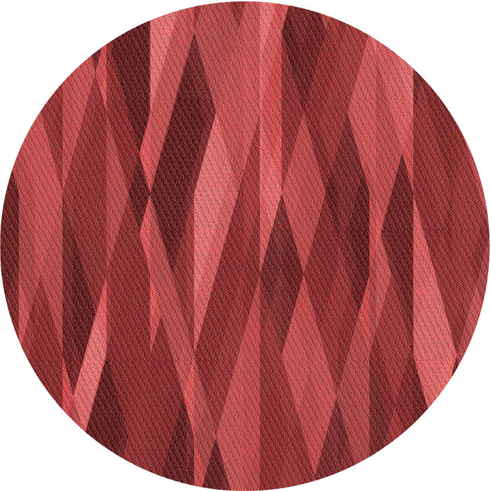 Square Machine Washable Transitional Tomato Red Rug in a Living Room, wshpat1509rd