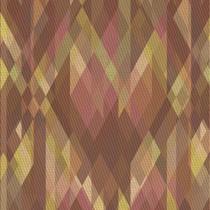 Patterned Sienna Brown Rug, pat1510brn