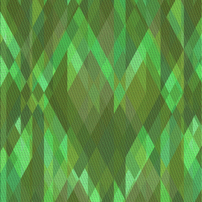 Patterned Neon Green Rug, pat1510grn