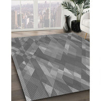 Patterned Ash Gray Rug, pat1510gry