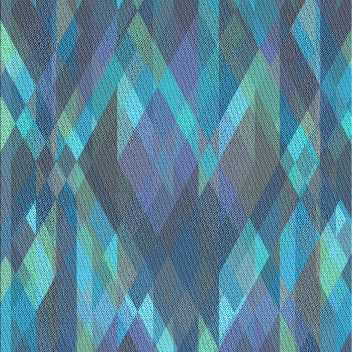 Machine Washable Transitional Blue Rug, wshpat1510lblu