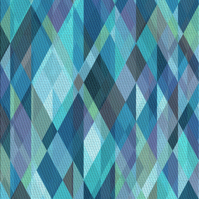 Machine Washable Transitional Blue Rug, wshpat1511lblu