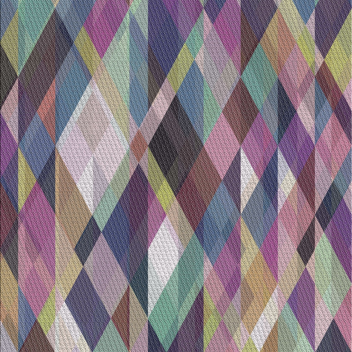 Patterned Dark Gray Modern Rug, pat1511