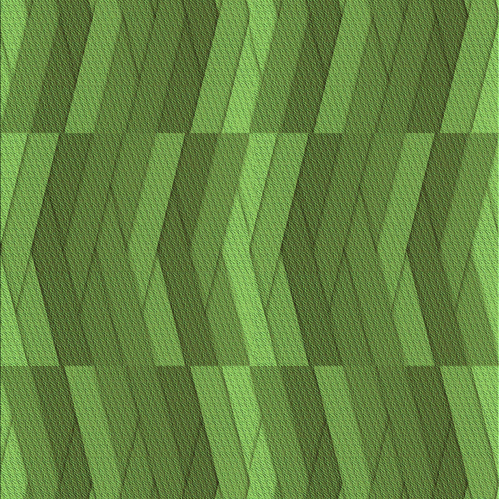 Patterned Seaweed Green Rug, pat1512grn