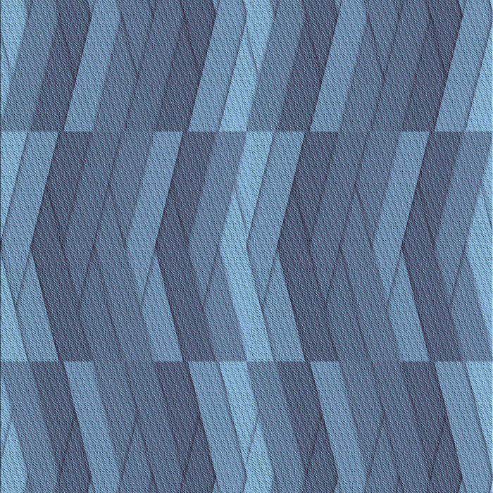 Patterned Azure Blue Rug, pat1512lblu