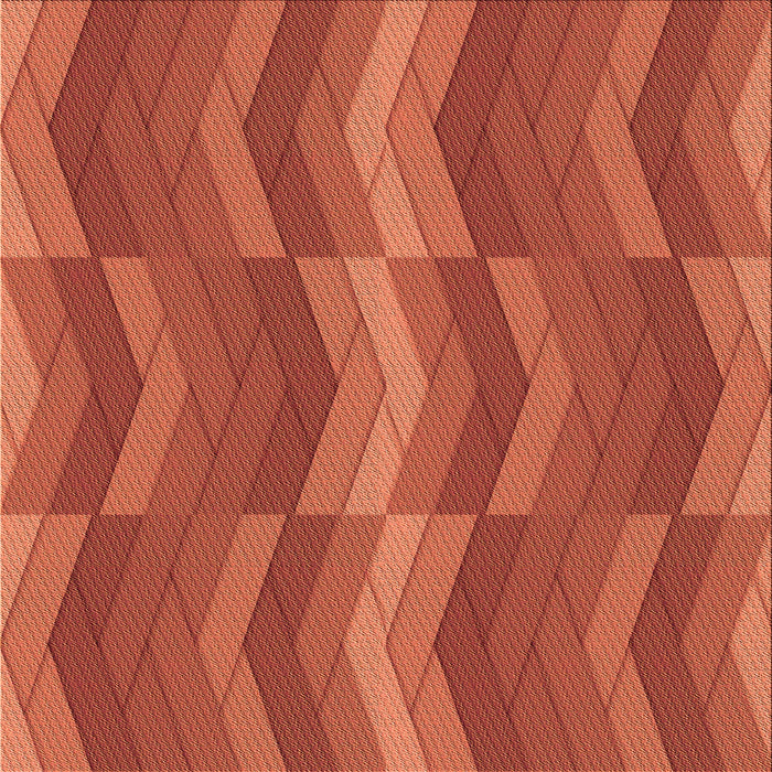 Round Machine Washable Transitional Bright Orange Rug, wshpat1512org