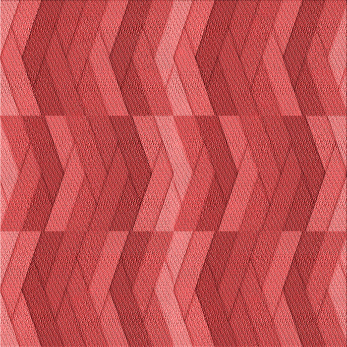 Round Patterned Red Rug, pat1512rd