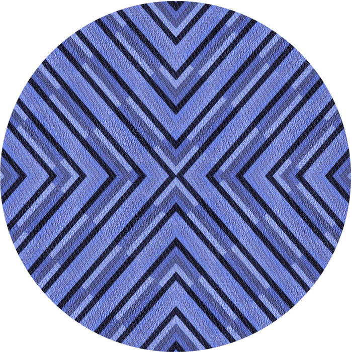 Square Patterned Sky Blue Rug, pat1513blu