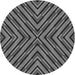 Square Patterned Dark Gray Black Rug, pat1513gry