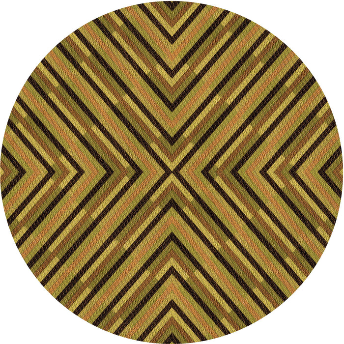 Square Patterned Red Brown Rug, pat1513org