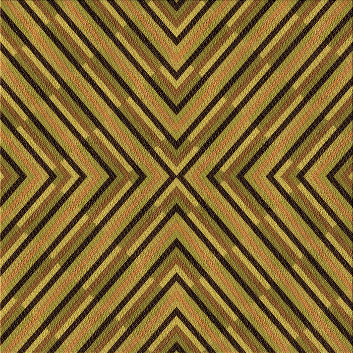 Round Patterned Red Brown Rug, pat1513org