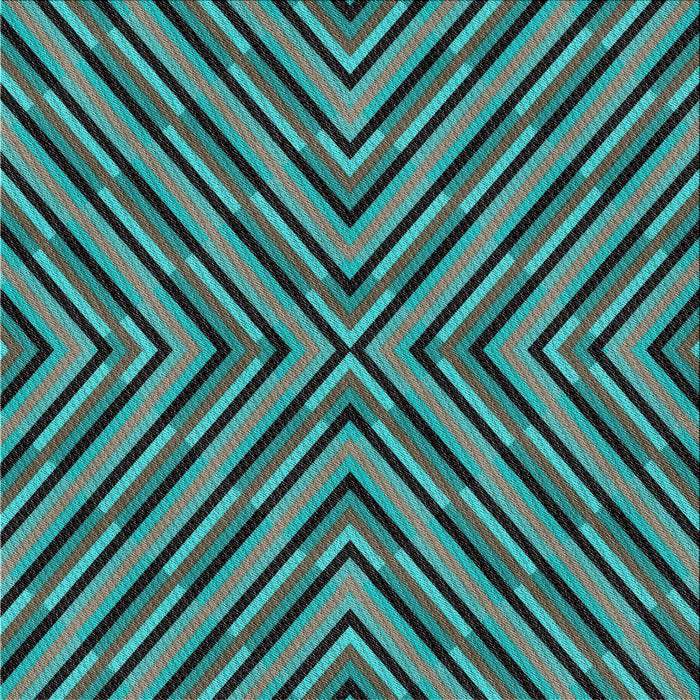Sideview of Machine Washable Transitional Turquoise Green Rug, wshpat1513