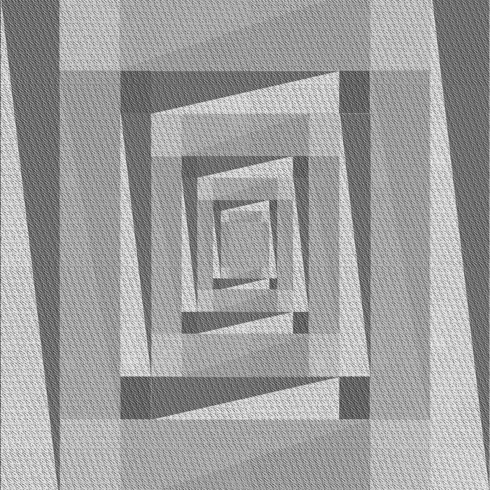 Patterned Silver Gray Rug, pat1514gry