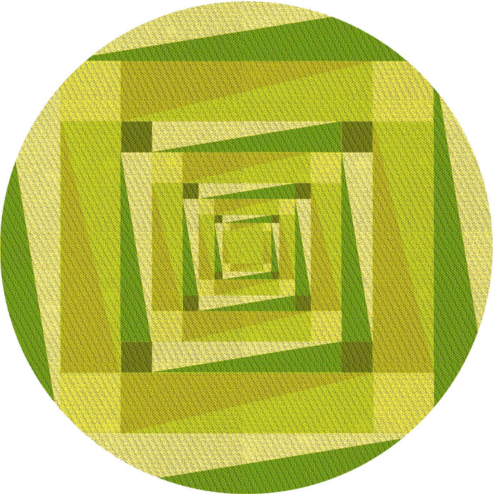 Square Machine Washable Transitional Pistachio Green Rug in a Living Room, wshpat1514yw