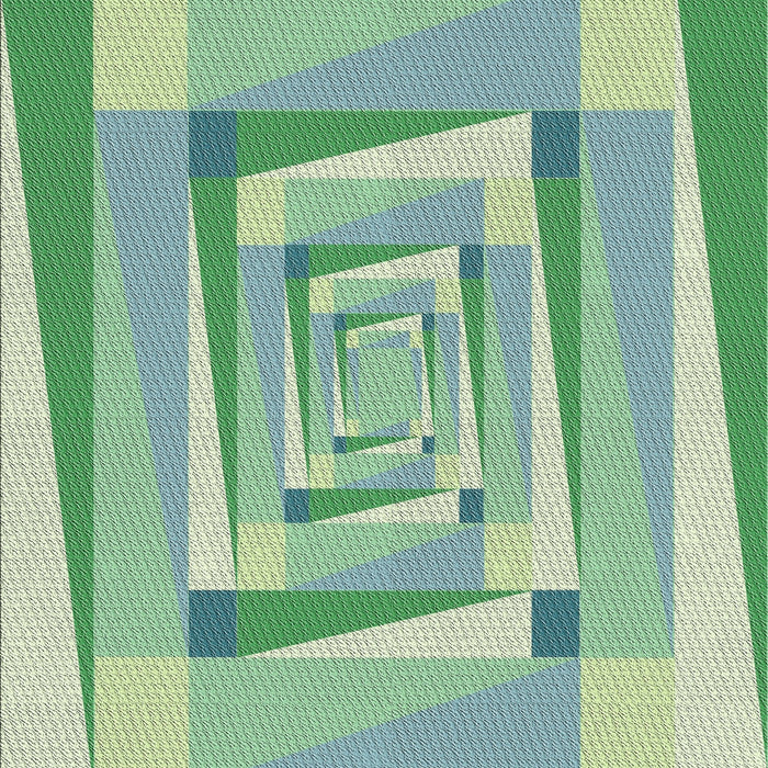 Machine Washable Transitional PaleGreen Rug, wshpat1514