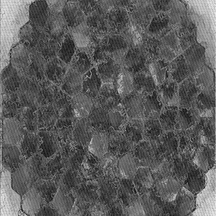 Machine Washable Transitional Dark Gray Black Rug, wshpat1515gry