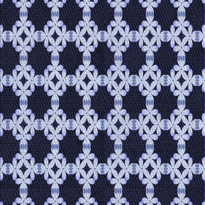 Patterned Night Blue Rug, pat1516blu