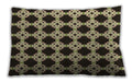 Patterned Rectangular Midnight Gray Lumbar Throw Pillow, 13 inch by 19 inch, lbpat1516brn