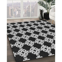 Patterned Cloud Gray Rug, pat1516gry