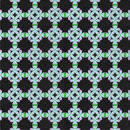 Square Patterned Mid Gray Novelty Rug, pat1516