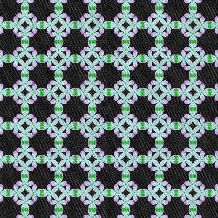 Square Patterned Mid Gray Novelty Rug, pat1516