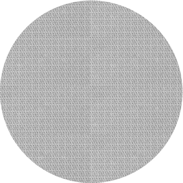 Square Patterned Gunmetal Gray Rug, pat1517gry