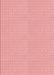 Machine Washable Transitional Pink Rug, wshpat1517rd