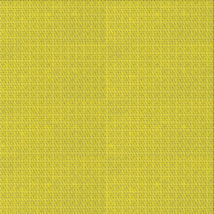 Round Patterned Yellow Rug, pat1517yw