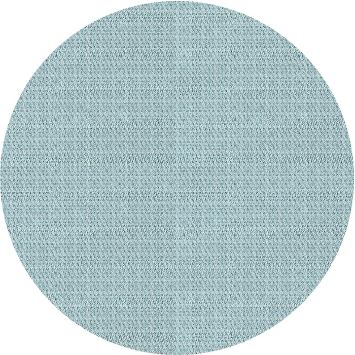 Sideview of Patterned Blue Novelty Rug, pat1517