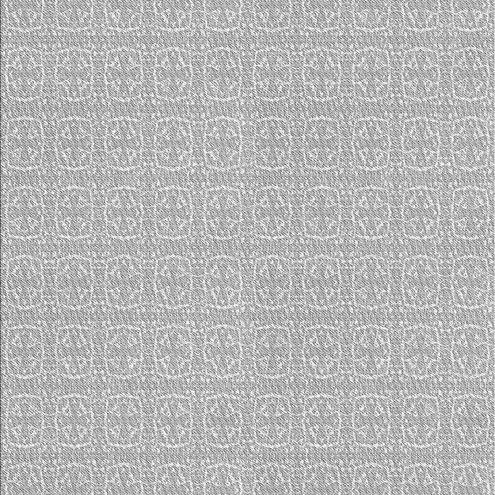 Patterned Gunmetal Gray Rug, pat1518gry
