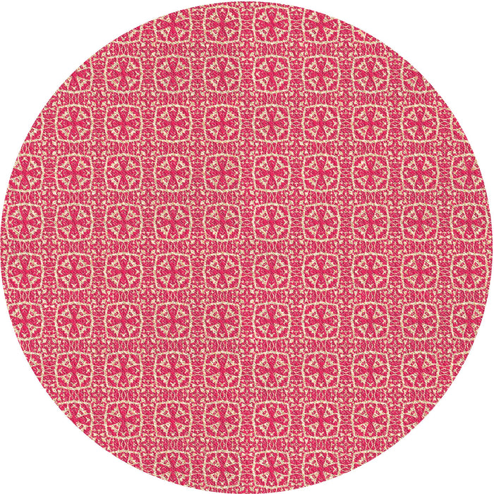 Square Machine Washable Transitional Light Salmon Pink Rug in a Living Room, wshpat1518org