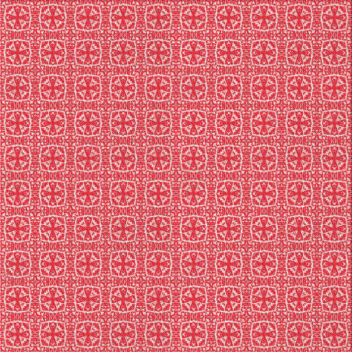 Round Machine Washable Transitional Light Coral Pink Rug, wshpat1518rd