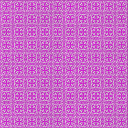 Square Patterned Plum Purple Novelty Rug, pat1518