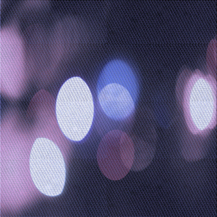 Round Patterned Medium Purple Rug, pat152blu