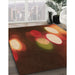 Machine Washable Transitional Maroon Red Rug in a Family Room, wshpat152org