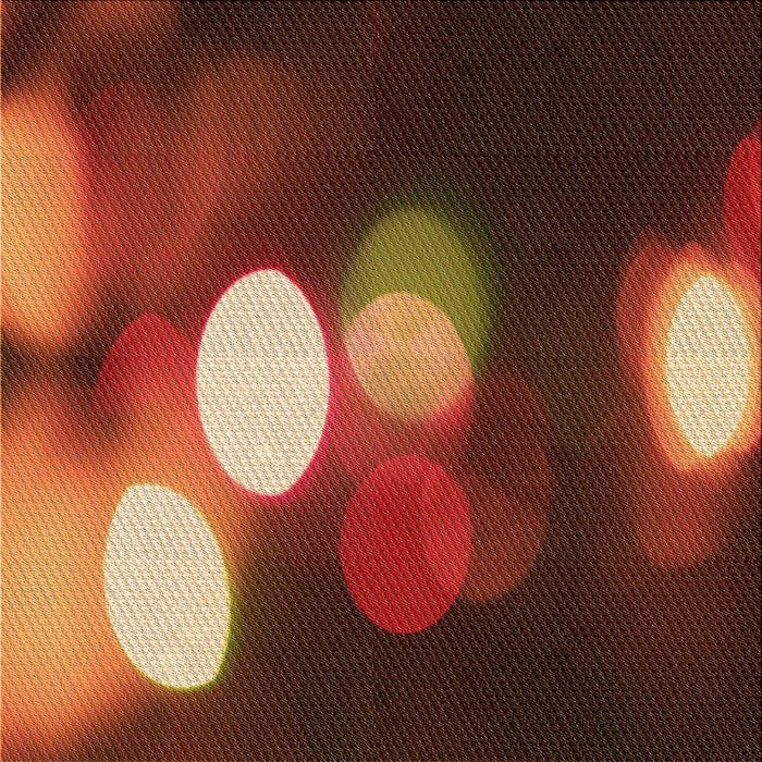 Round Patterned Maroon Red Rug, pat152org