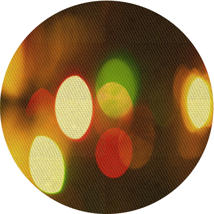 Square Patterned Cinnamon Brown Rug, pat152yw