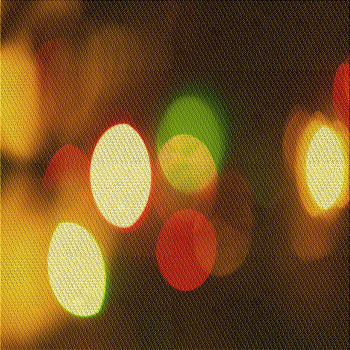 Round Patterned Cinnamon Brown Rug, pat152yw