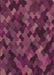 Patterned Raspberry Purple Rug, pat1520brn