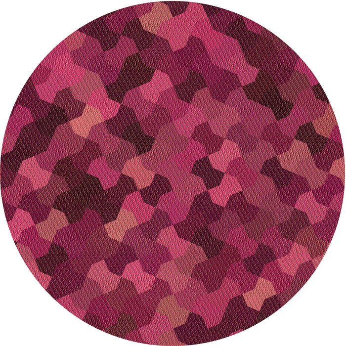 Square Machine Washable Transitional Crimson Red Rug in a Living Room, wshpat1520org