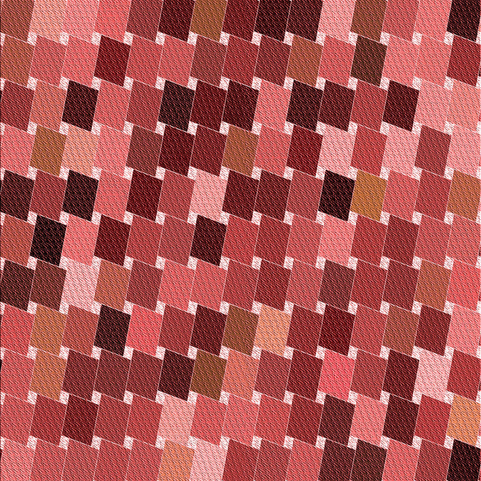 Patterned Red Rug, pat1521rd