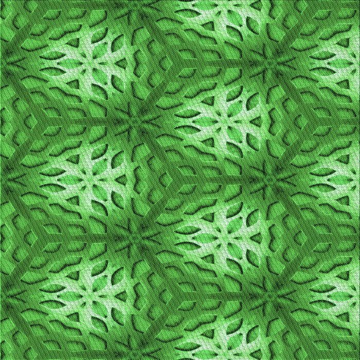 Round Machine Washable Transitional Green Rug, wshpat1522grn