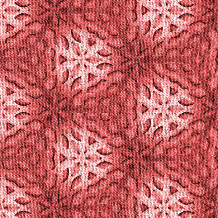 Patterned Red Rug, pat1522rd