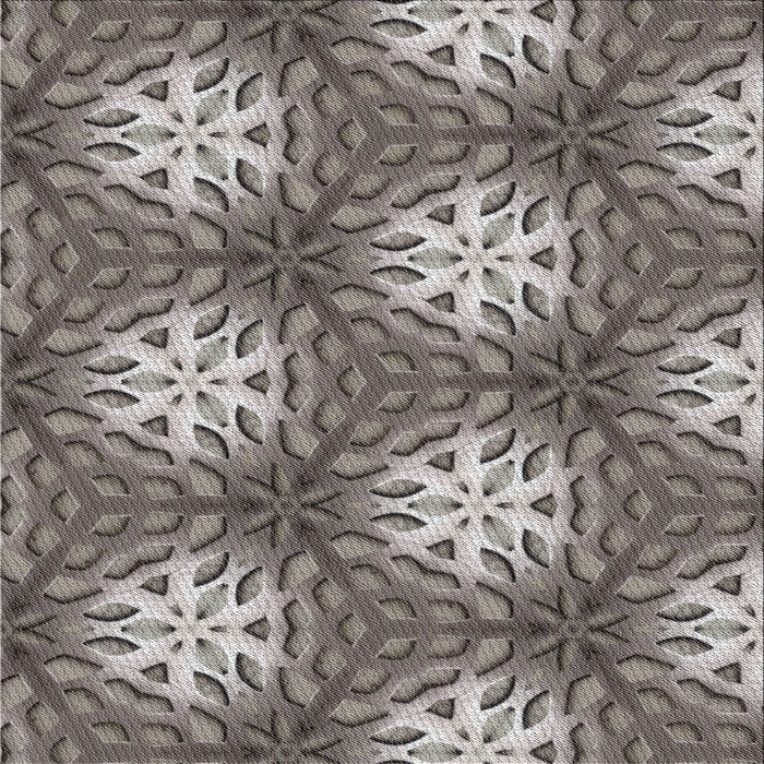 Sideview of Machine Washable Transitional Black Rug, wshpat1522