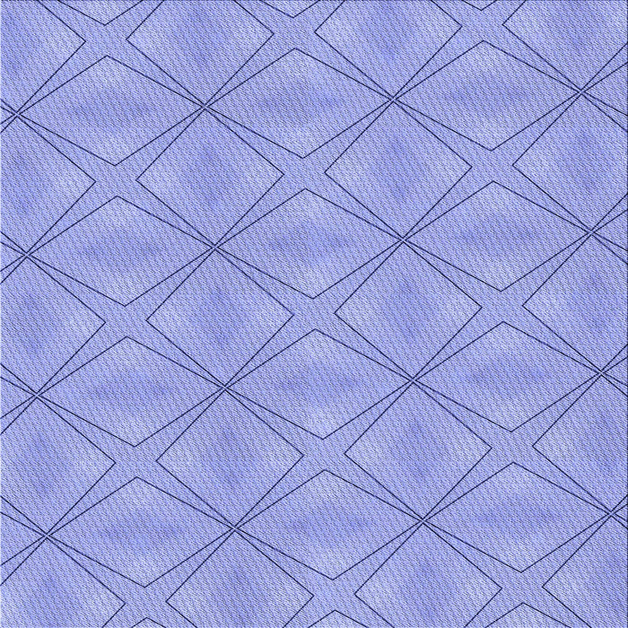 Round Patterned Light Slate Blue Rug, pat1523blu