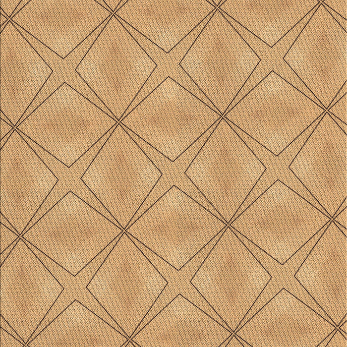 Patterned Orange Rug, pat1523brn