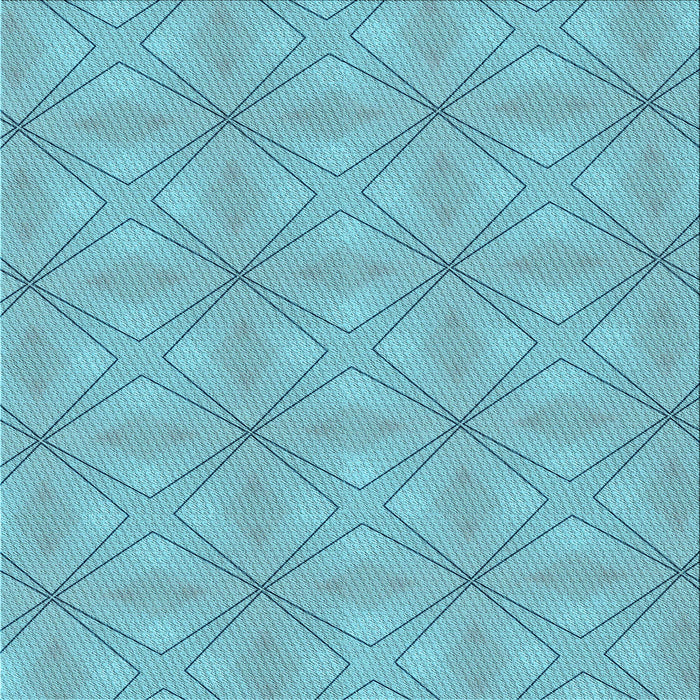 Round Patterned Blue Ivy Blue Rug, pat1523lblu