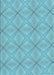 Patterned Blue Ivy Blue Rug, pat1523lblu