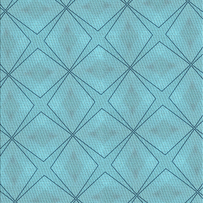 Patterned Blue Ivy Blue Rug, pat1523lblu
